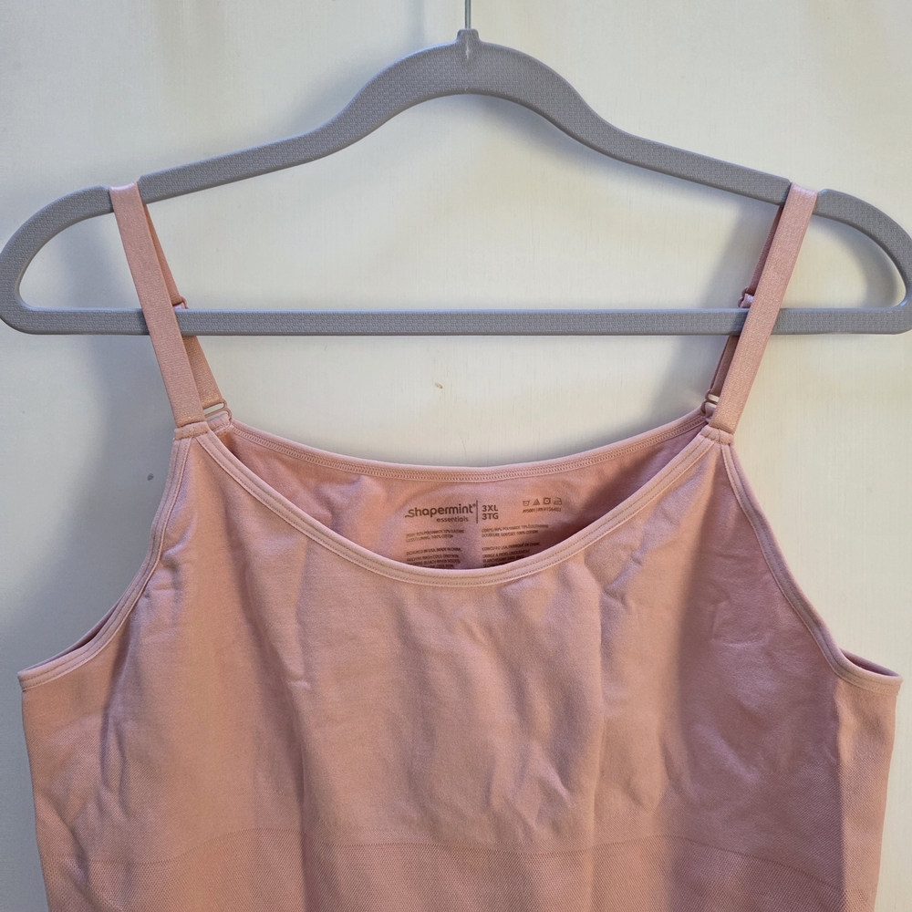 Shapermint Essentials Light Pink Shaping Bodysuit NWOT